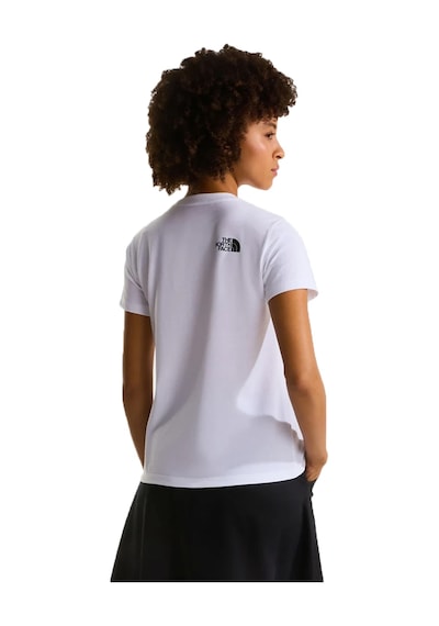 The North Face W Evolution Half Dome Slim Ss Kadın T-shirt Beyaz