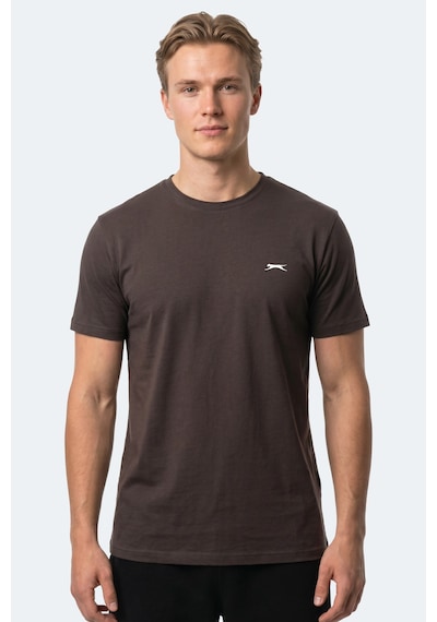 Slazenger Rosalva In Erkek Koyu Kahve Tişört Kahverengi