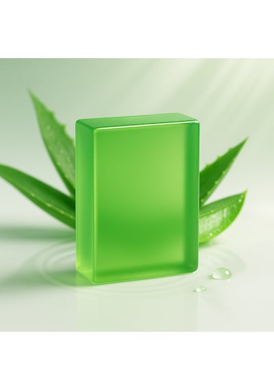 Gliserinli Sabun Aloe Vera 100 G Nazik Temizlik, Ferah Bitkisel Koku