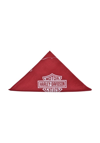 Bandana Motorlu Model Bordo Çok Renkli