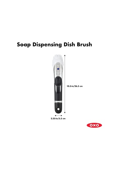 Oxo Good Grips 26 X 7,6 X 7,6 Cm Deterjan Dağıtıcılı Temizleme Fırçası/yıkama Fırçası