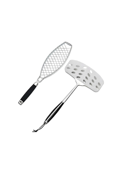 Elite Balıkçı Seti - Balık Izgara Teli Ve Çevirme Spatulası