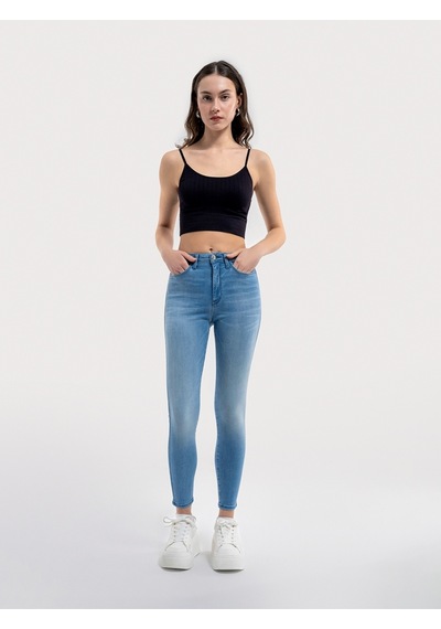 LOFT Natalie Skinny Fit Kadın Pantolon Lf2036155 Q1.v1 Denim