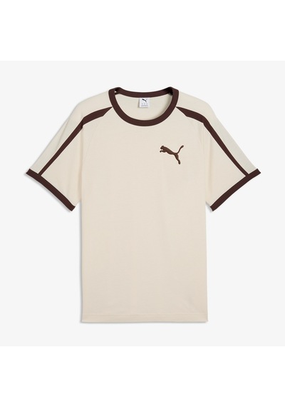 Puma T7 Ringer Erkek Beyaz T-shirt 635242