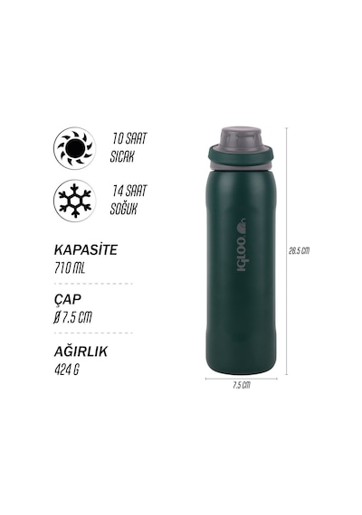 Igloo Veloce Termos 710ml-yeşil Çok Renkli