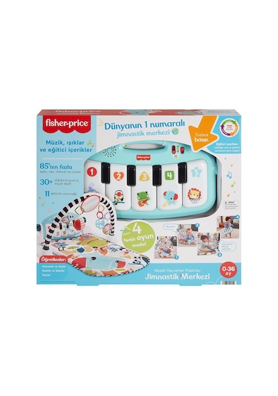 Hwy49 Fisher-price Neşeli Hayvanlar Piyanolu Jimnastik Merkezi
