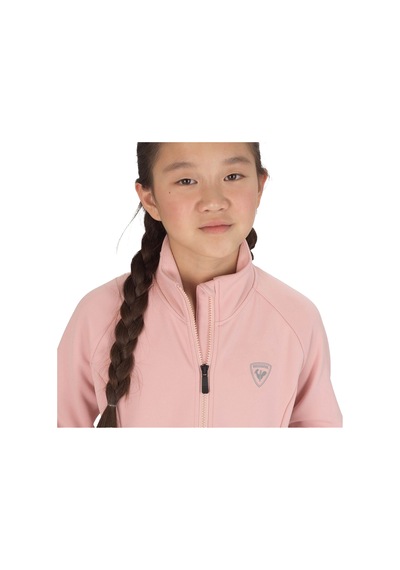 Rossignol Fz Clim Kız Çocuk Pembe Polar Ceket Mem0 Pudra