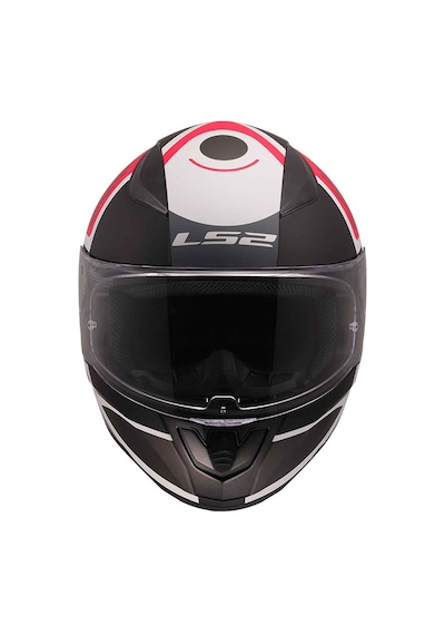 Ls2 Rapid 2 Grid Kapalı Kask Beyaz - Kırmızı