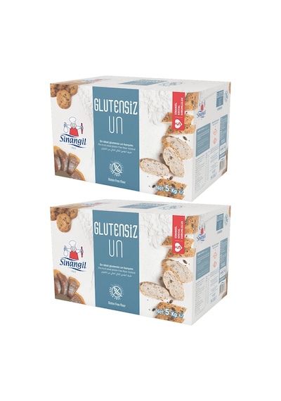 Sinangil Glutensiz Un 2 x 5 KG