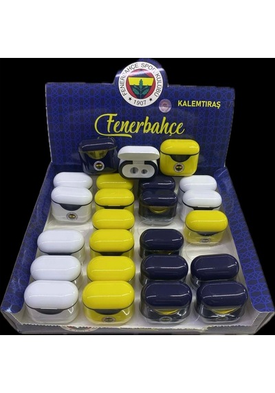 Fenerbahçe Çift Bıçaklı Gözlü Hazneli Pods Modeli Kalemtraş 1 Adet