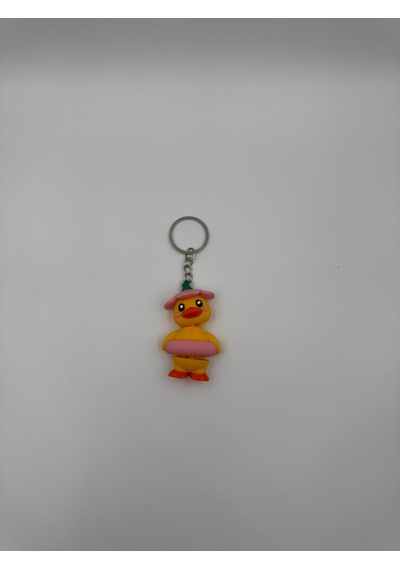 Pinky Duck Anahtarlık Açık Pembe