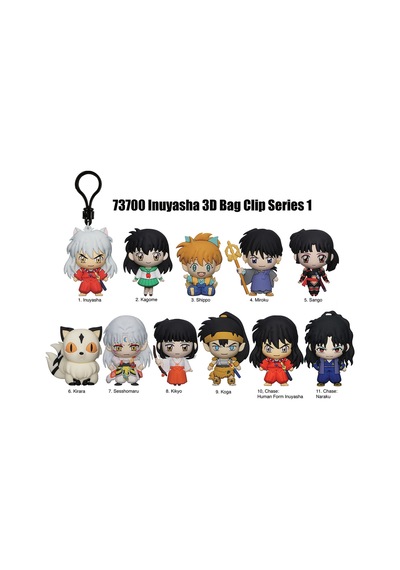 Inuyasha Klipsli Figür Seri 1 73700