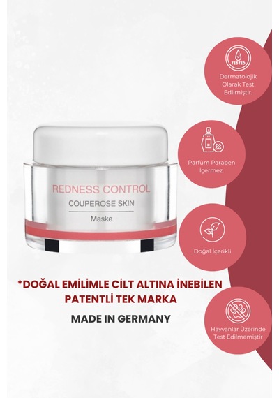 Redness Control Pantenollü Yüz Maskesi Hassas Ve Kızarıklık Görünümüne Eğilimli Ciltler İçin Yatıştırıcı Bakım - 56087869