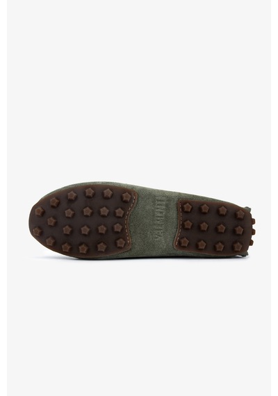 Valmenti Erkek Hakiki Deri Yeşil Loafer Ayakkabı 1202 500-118 Erk Ayk Y26 Bosco