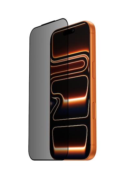 Apple Uyumlu   iPhone 17 Pro Benks Glass Warrior 2.0 Ezfita Privacy Hayalet Cam Ekran Koruyucu Uygulama Aparatı