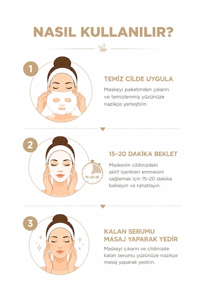 Mervmix Pirinç Özlü Aydınlatıcı Ve Gözenek Karşıtı Kağıt Maske