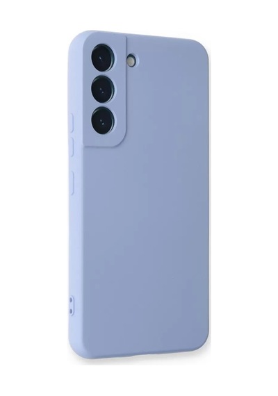 Newface Samsung Uyumlu - Galaxy S23 Kılıf Nano İçi Kadife Silikon - Lila