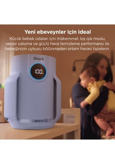 Shark Neverchange5 Compact Pro Hava Temizleyici Lavender Mor