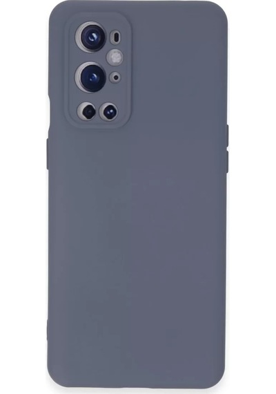 Newface One Plus 9 Pro Kılıf Nano İçi Kadife Silikon - Gri Tablet Kılıfı
