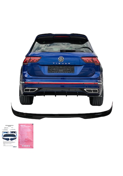Oneway Vw Tiguan Mk2 R / R Line Makyajlı 2020+ Ducktail Spoiler
