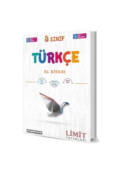 Limit 8. Sınıf Türkçe El Kitabı Limit Yayınları