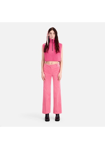 The Kooples Kadın Straıght Fıt Pembe Pantolon