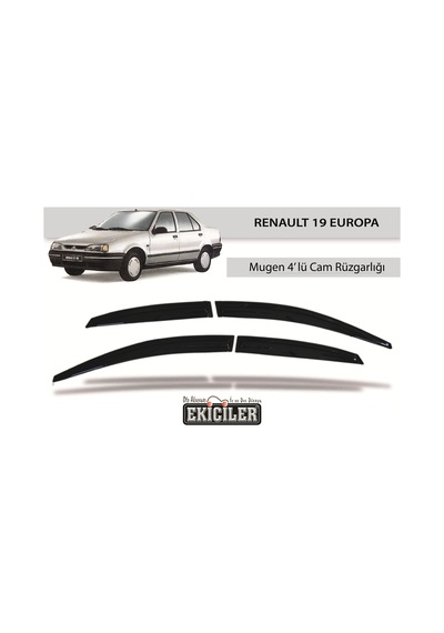 Ekiciler Renault 19 1993-2000 Europa Cam Rüzgarlığı