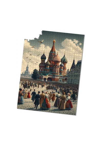 Btoys Puzzle 1000 Parça Moskova Kızıl Meydan 326507