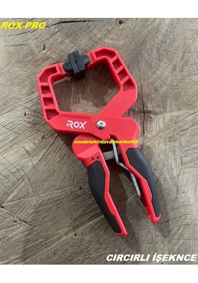 Rox Pro 100mm Pls İşkence Hızlı Cırcırlı İşkence Pratik Marangoz İşkencesi 245mm