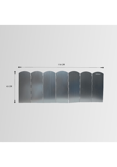 Nurgaz Ng 199-o Metal Rüzgarlık Rüzgar Aparatı Paravanı Orta