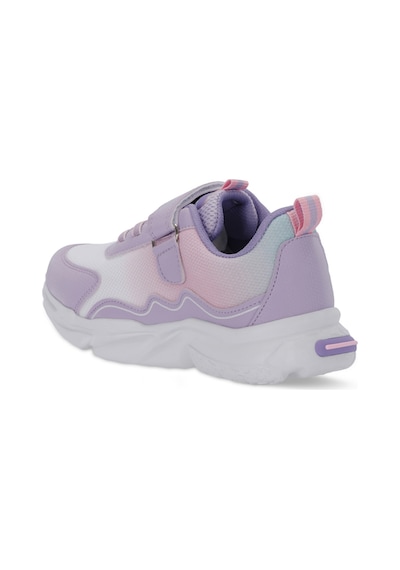 Slazenger Explorer I Kız Çocuk Cırt Cırtlı Lila Günlük Spor Ayakkabısı