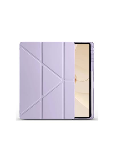 Huawei Matepad 12x Kılıf Zore Tri Folding Kalem Bölmeli Standlı Kılıf Klasik