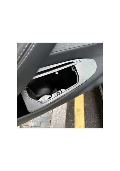 Red Lion Parts Tesla Model Y Juniper Uyumlu Ön Kapı İçi Gizli Çöp Kovası Kapaklı Düzenleyici Organizer