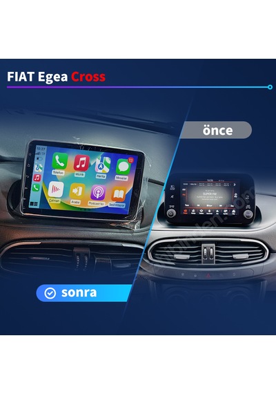 Fıat Egea Cross Multimedya 8-128 Gb Navigasyon Carplay