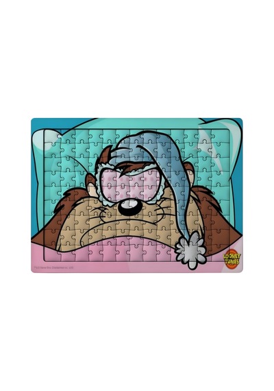 Ghostbastır Design Tazmanya Canavarı 99 Parça Ayaklı Puzzle Dekoratif Çocuk Yapbozu 076