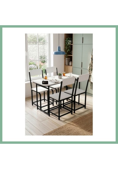 Bşkvirgo Minör Mutfak Masası Takımı Suntalam Beyaz 120x52 Bsk2026 Bşkvirgo Minör Mutfak Masası Takımı Suntalam Beyaz 120x52 Bsk2026