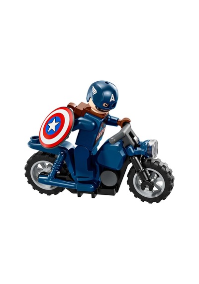 Marvel - 291 Captain America Ve Motoru Orijinal Minifigürler