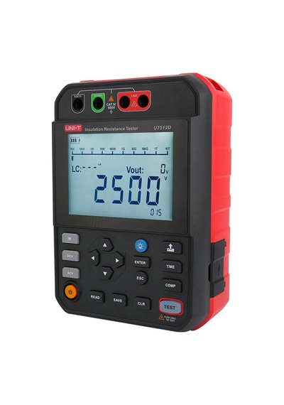 Uni-t Ut512d 2.5kv Yüksek Voltaj İzolasyon Meğeri Yalıtım Direnci Test Cihazı