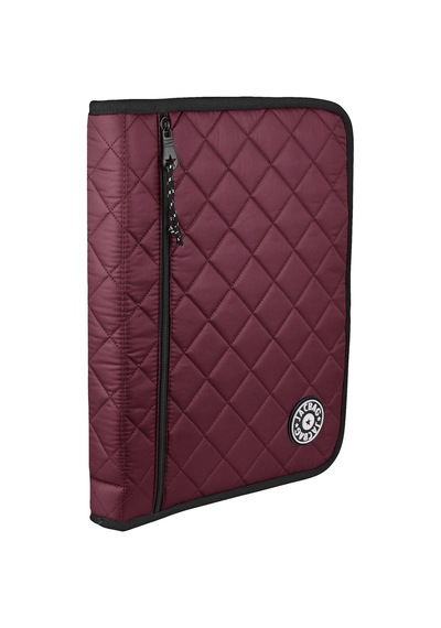 Jacbag Organizip Soft-kapitone Organizer Dosya Çanta Organizer Soft Dosya-bordo Tek Renk