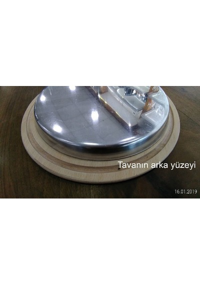 Alüminyum Pizza Tavası Tepsisi 32 CM Teflon