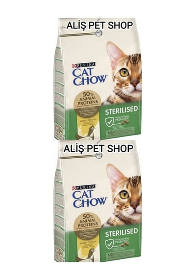 Purina Cat Chow  Sterilised Tavuklu Yetişkin Kedi Maması 2 x 3 KG