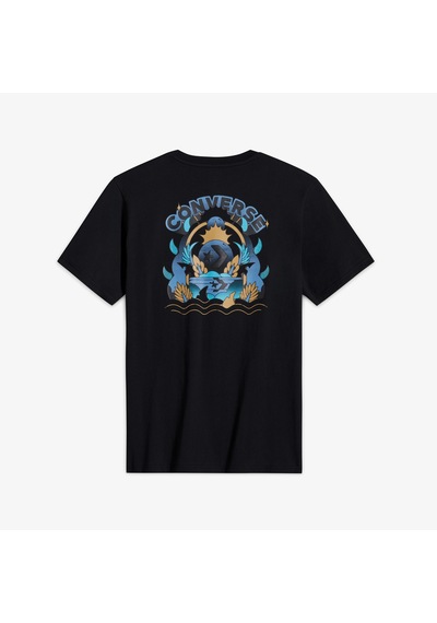 Converse Desert Sunset Erkek Siyah T-shirt 10027713 SIYAH
