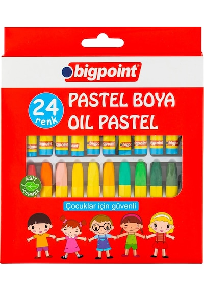 Bigpoint Pastel Boya 24 Renk
