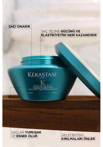 Kerastase Resistance Masque Thérapiste Çok Yıpranmış Saçlar İçin Onarıcı Maske 200ml