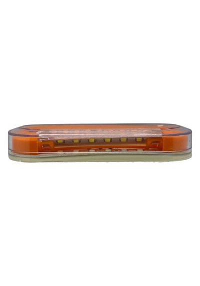 12v-24v Pozisyon Lambası 3 Fonksiyonlu Sarı Neon Ledli 120 44 Mm