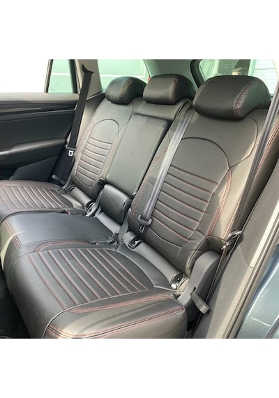 Skoda Kodiaq Araca Özel Deri Oto Koltuk Kılıfı (488426857)