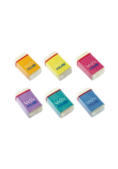 Mılan Soft Synthetıc 4424 Dikdörtgen Silgi 24Lü