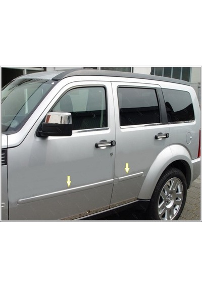 Ebal Otomotiv Dodge Nitro Krom Yan Kapı Çıtası 2006-2012 P.ÇELİK (ÜST KISIM)