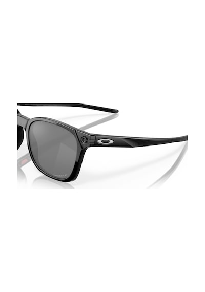Oakley Oak 9018 901804 55 Ojector Aynalı Polarize Erkek Kare Siyah Kemik Güneş Gözlüğü Siyah