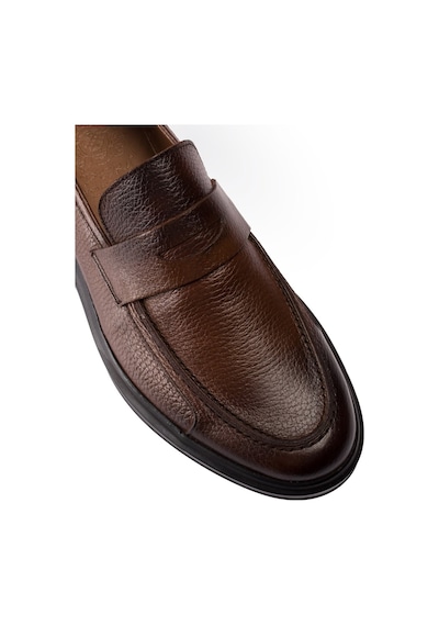Deery Hakiki Deri Kahverengi Erkek Loafer Kahverengi (539805711) Kahverengi